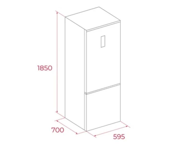 TEKA Chłodziarko-zamrażarka RBF 64670 WH