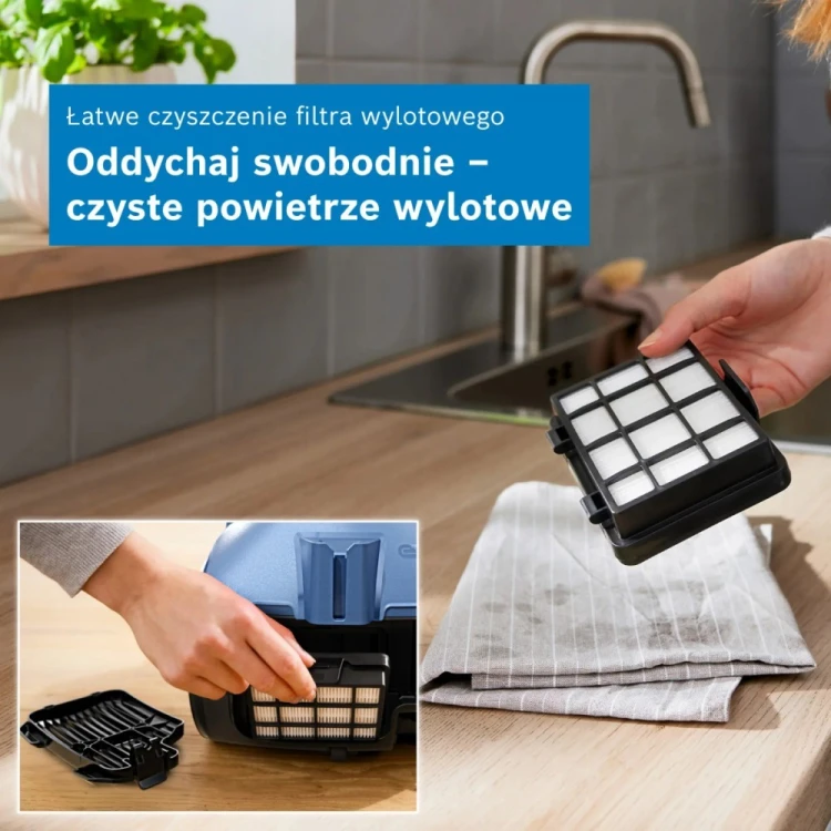 Bosch Odkurzacz bezworkowy Serie 2 BGC05LBU2