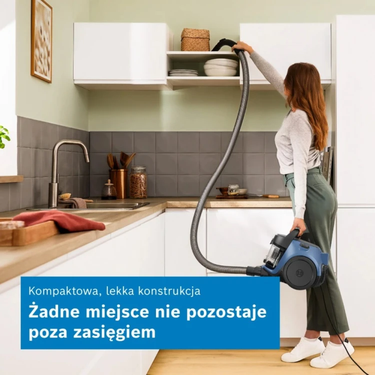 Bosch Odkurzacz bezworkowy Serie 2 BGC05LBU2