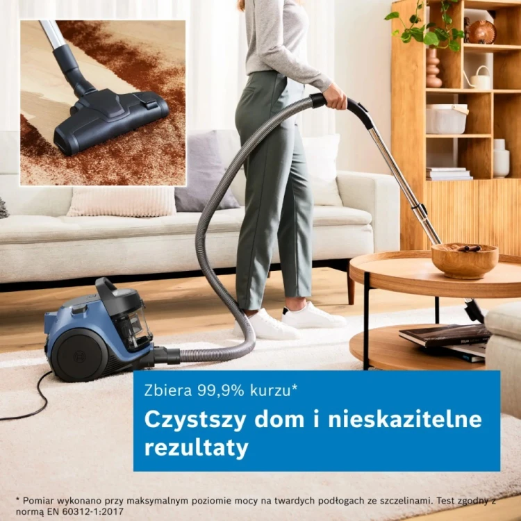 Bosch Odkurzacz bezworkowy Serie 2 BGC05LBU2