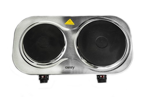 Camry Kuchenka elektryczna dwupolowa inox CR 6511