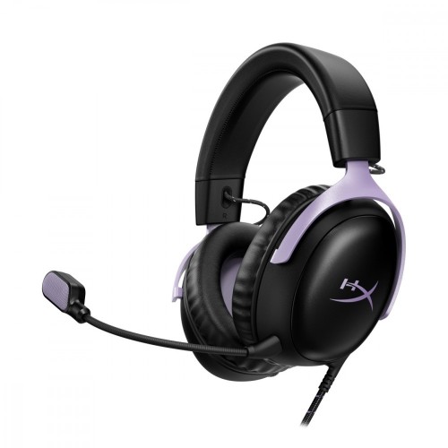 HyperX Zestaw słuchawkowy gamingowy Cloud III czarny-lawendowy - DF7F0AA