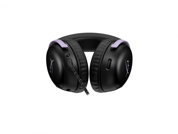 HyperX Zestaw słuchawkowy gamingowy Cloud III czarny-lawendowy - DF7F0AA