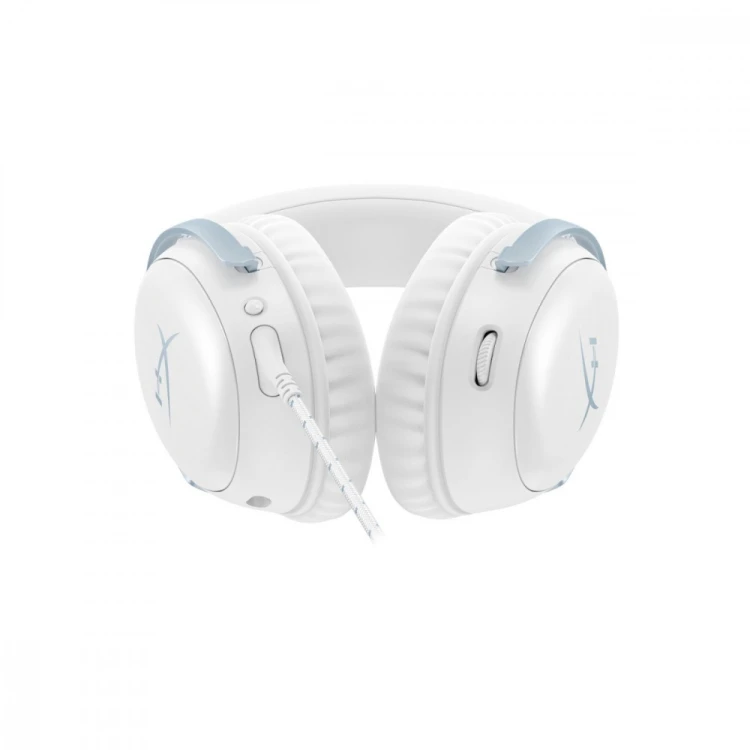 HyperX Zestaw słuchawkowy gamingowy Cloud III biały-niebieski - DF7F1AA