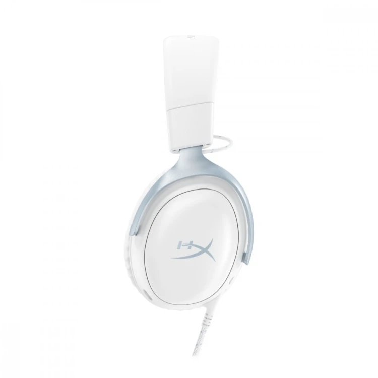 HyperX Zestaw słuchawkowy gamingowy Cloud III biały-niebieski - DF7F1AA