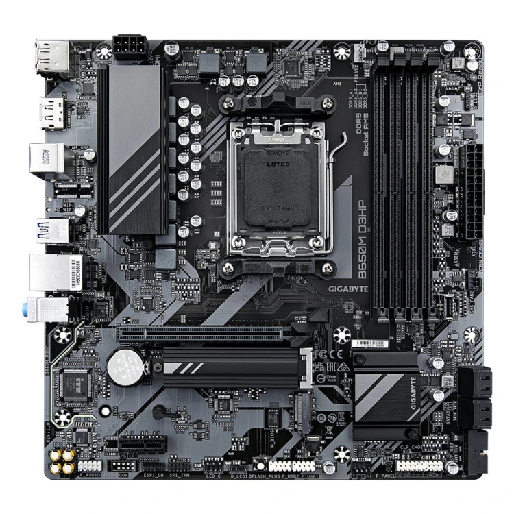 Gigabyte Płyta główna B650M D3HP AM5 4DDR5 ATX