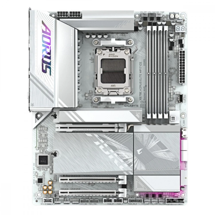 Gigabyte Płyta główna X870E AORUS ELITE WIFI7 ICE AM5 4DDR5 ATX