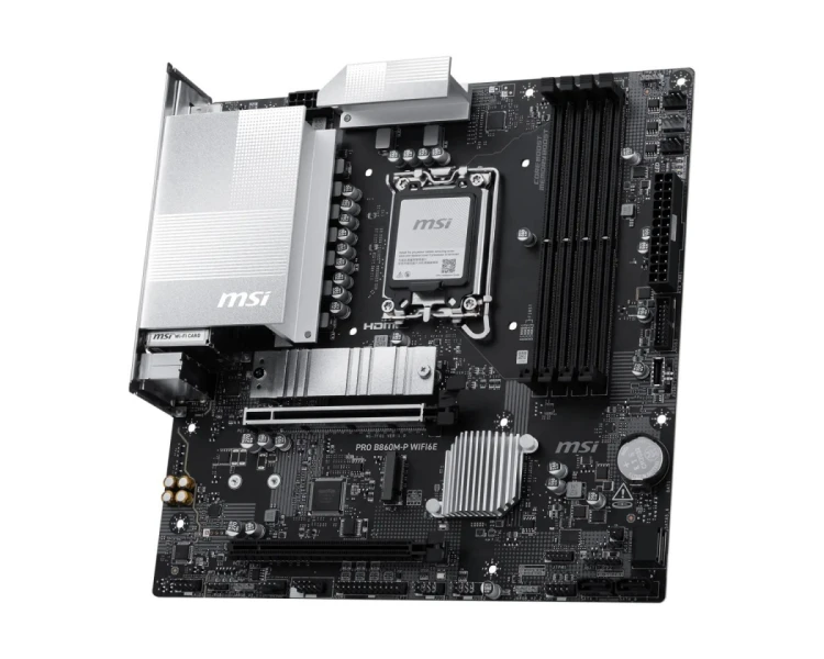 MSI Płyta główna PRO B860M-P WIFI6E am5 4DDR5 mATX