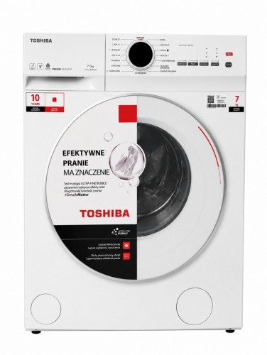 Toshiba Pralka TW-T21BU80UWBK(WK)  7KG Biała