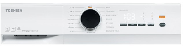 Toshiba Pralka TW-T21BU80UWBK(WK)  7KG Biała