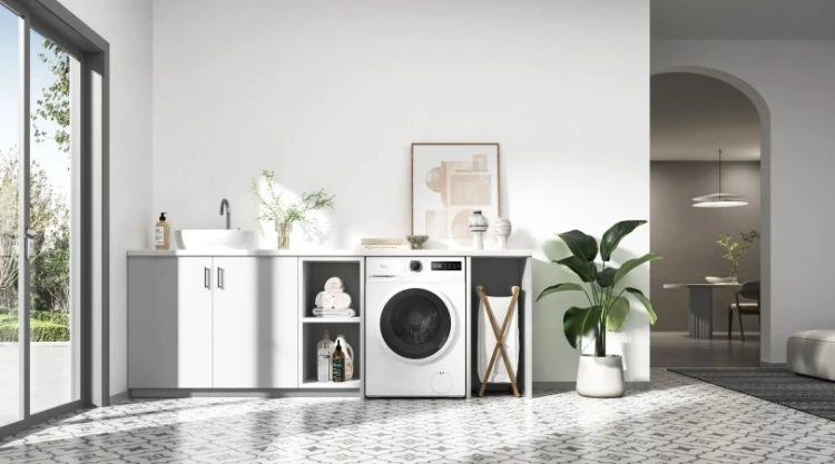 Midea Pralka slim 8 kg MF110W80/W-PL