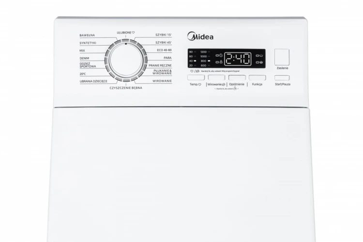 Midea Pralka ładowana od góry MFE60JT1211-PL