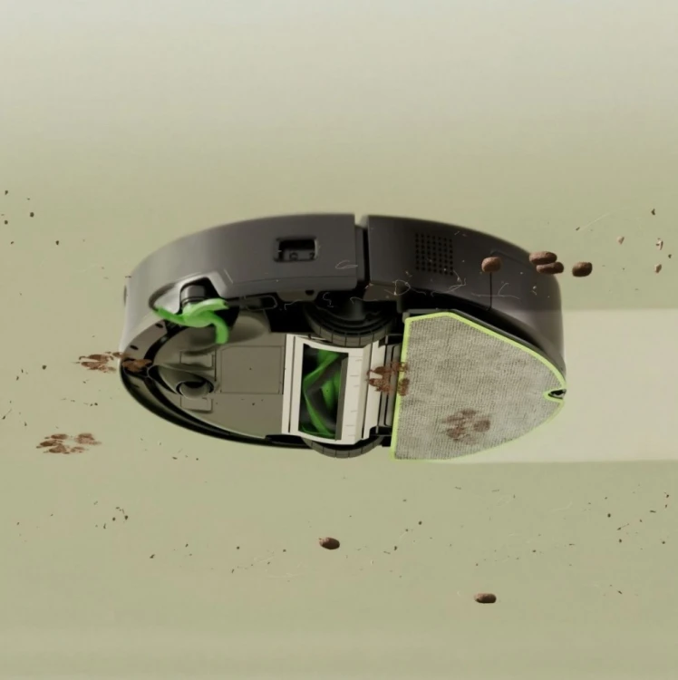 iRobot Odkurzacz Roomba 115 Combo AutoEmpty Y454040 Czarny
