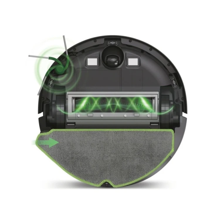 iRobot Odkurzacz Roomba 115 Combo AutoEmpty Y454040 Czarny