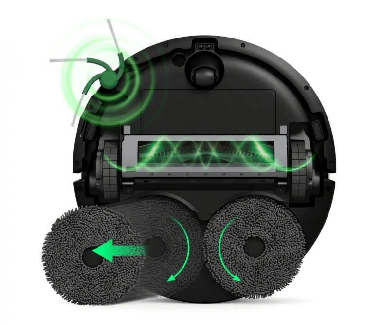 iRobot Odkurzacz Roomba 415 Combo AutoWash G285040 Black