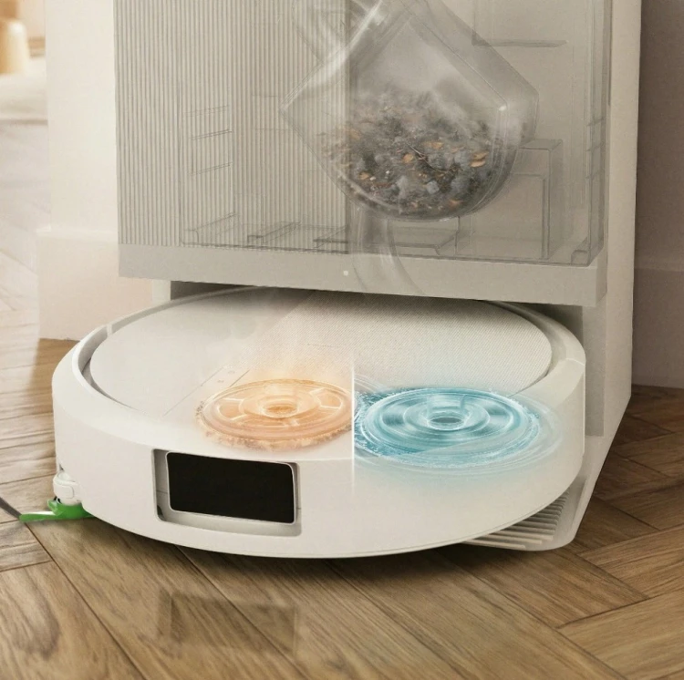 iRobot Odkurzacz Roomba 415 Combo AutoWash G285240 Biały