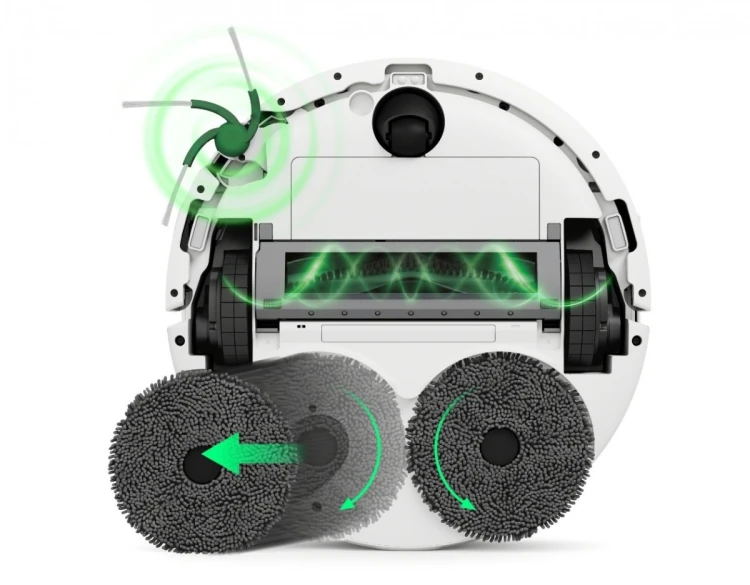 iRobot Odkurzacz Roomba 515 Combo AutoWash N285240 Biały