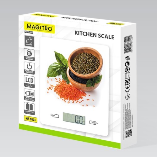 Feel-Maestro Waga kuchenna szklana "SPICES"  MR-1803-NEW