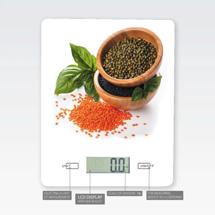 Feel-Maestro Waga kuchenna szklana "SPICES"  MR-1803-NEW