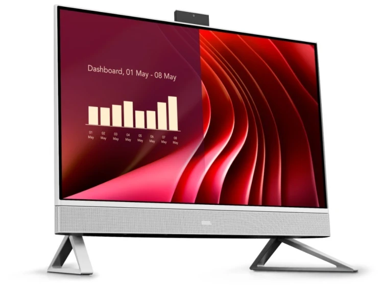 Dell Komputer Dell 24 All-in-One EC24250 Win11Pro i5-1334U/16GB/1TB/23.8 FHD/Intel UHD Graphics/Cam/WLAN+BT/3Y ProSupport