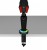 IcyBox Uchwyt na monitor IB-MSG303BL-T do 32 cali z USB HUB iRGB i podświetleniem