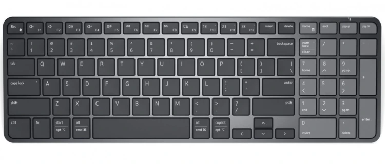 Dell Klawiatura bezprzewodowa  Dell Pro 7 KB746