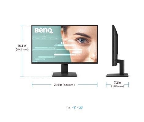 Benq Monitor 24 cale GW2490P  IPS 4ms/120Hz/1080P/HDMI