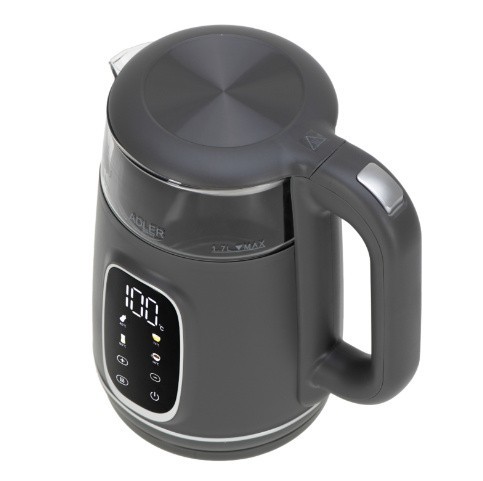 Adler Czajnik 1,7l LED z regulacją temperatury AD 1305GS