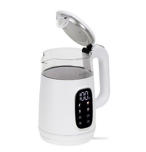 Adler Czajnik 1,7l LED regulacją temperatury AD 1305WS