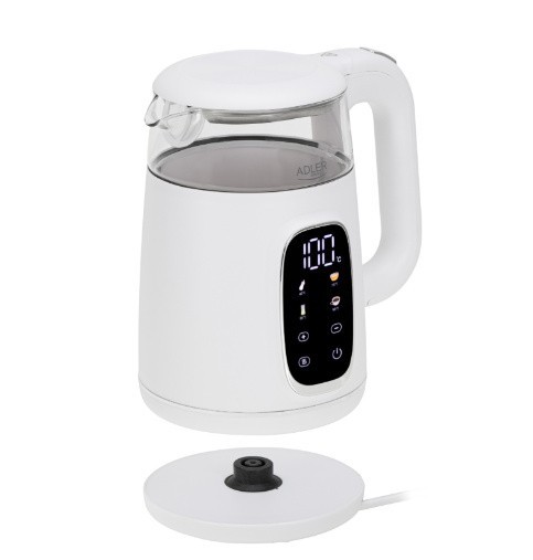 Adler Czajnik 1,7l LED regulacją temperatury AD 1305WS