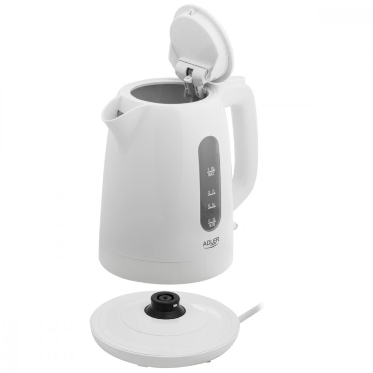 Adler Czajnik 1.0l biały AD 1380w