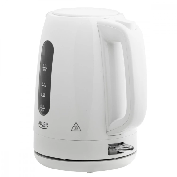 Adler Czajnik 1.0l biały AD 1380w