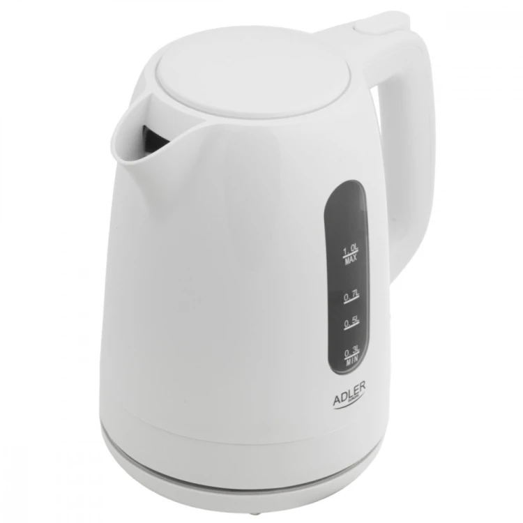 Adler Czajnik 1.0l biały AD 1380w