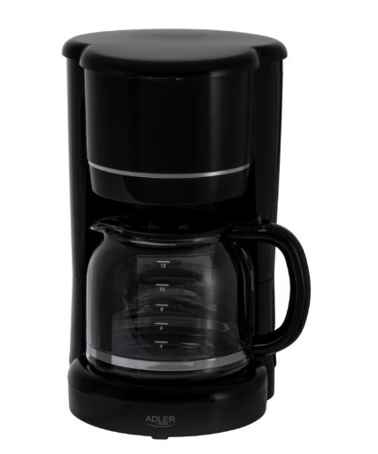 Adler Ekspres przelewowy 1.5l czarny AD 4383