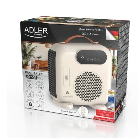 Adler Termowentylator z pilotem AD 7756