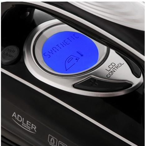 Adler Żelazko parowe z pompą wody LCD 3000W   AD 5054
