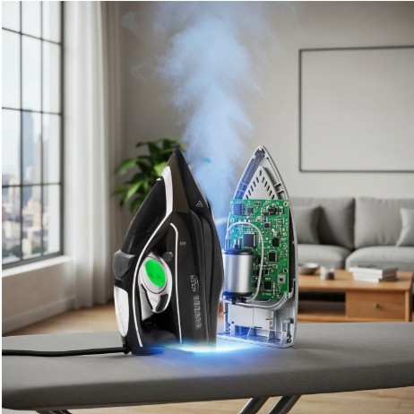 Adler Żelazko parowe z pompą wody LCD 3000W   AD 5054