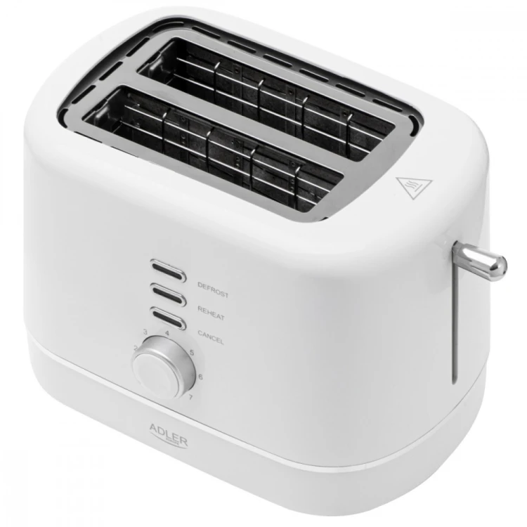 Adler Toster z rusztem do bułek AD 3224W biały