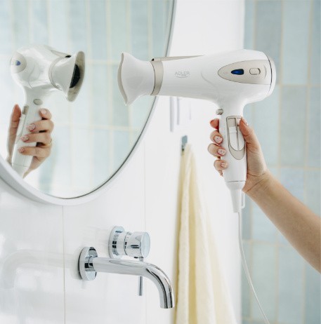 Adler Suszarka do włosów 2200 W ION&dyfuzor   AD 2248W