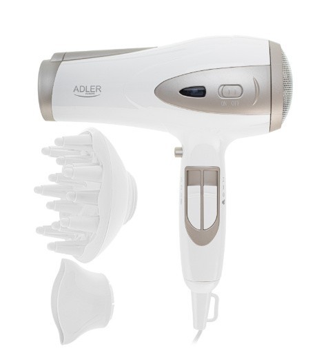 Adler Suszarka do włosów 2200 W ION&dyfuzor   AD 2248W