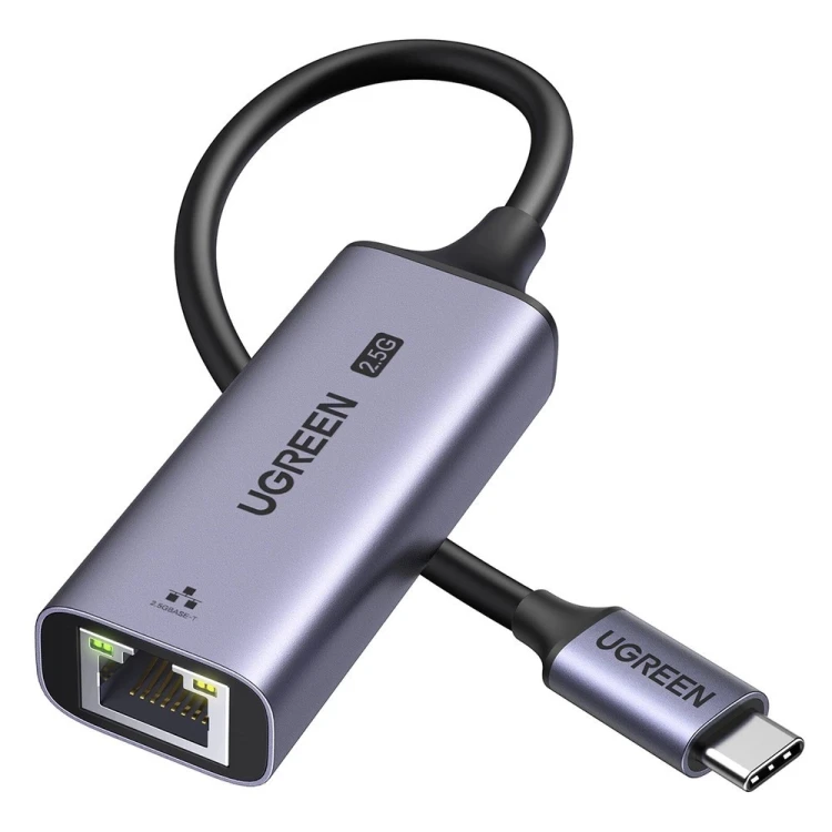 Ugreen Adapter sieciowy USB-C -> LAN RJ45 2.5G CM648