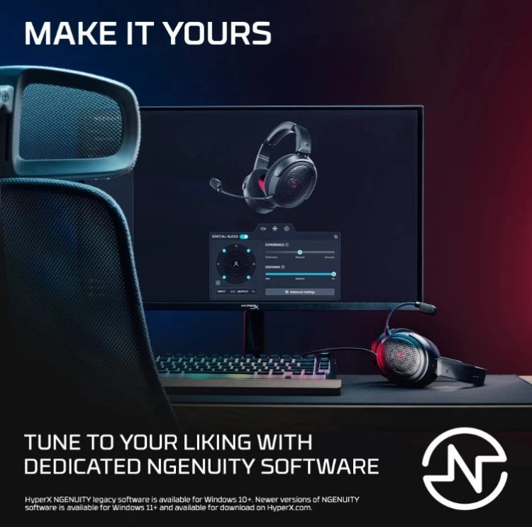 HyperX Słuchawki gamingowe Cloud Alpha Air Black Open-Back - D14ZCAA