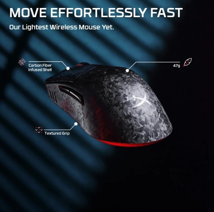 HyperX Mysz gamingowa Pulsefire Haste 3 Pro Wireless - D6GJ3AA
