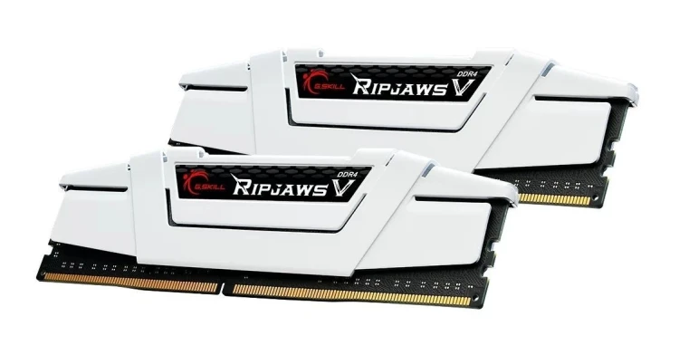 G.SKILL Pamięć PC - DDR4 16GB (2x8GB) RipjawsV 3200MHz CL16 rev2 White