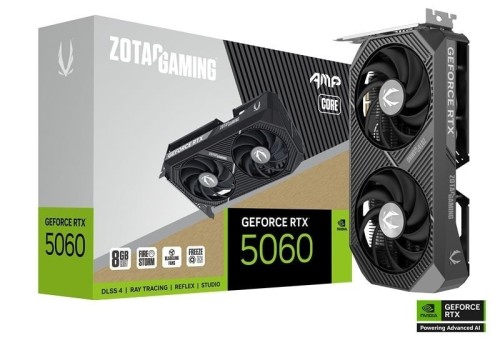 ZOTAC Karta graficzna RTX 5060 AMP CORE 8GB GDDR7 128bit 3DP/HDMP