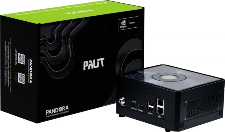 Palit Mini PC PANDORA NVIDIA JETSON ORIN NANO SUPER 8GB FAN V1