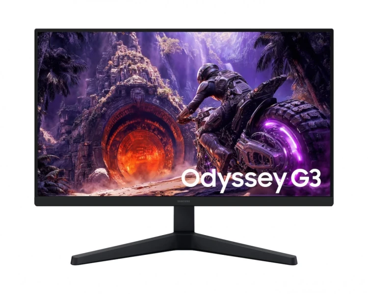 Samsung Monitor 24 cale Odyssey G30H IPS 1920x1080 FHD 16:9 1xDP 1xHDMI 1ms 200Hz płaski 2Yd2d (LS24HG302EUXEN)
