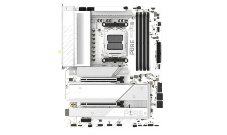 Sapphire Technology Płyta główna PURE X870A WIFI7 AM5 4DDR5 mATX