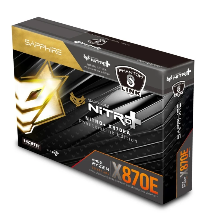 Sapphire Technology Płyta główna NITRO+ X870EA WIFI7 AM5 4DDR5 mATX
