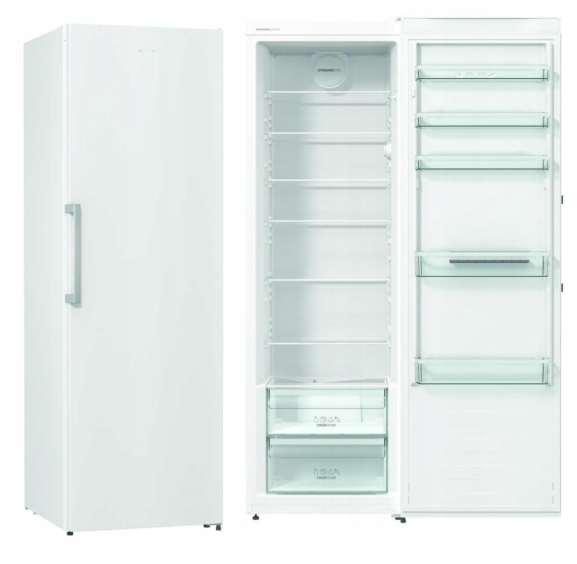 Lodówka jednodrzwiowa Gorenje R619EEW5 Biała 185cm